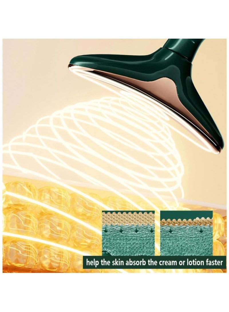 EMS Face Neck Lifting Massager Sonic Vibrate Eye Firming Massage Skin Care Lightens Fine Lines and Wrinkles Reduce Double Chin KDK - Image 4