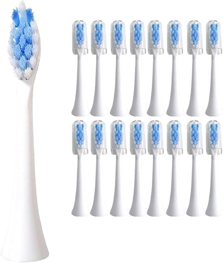 Replacement Toothbrush Heads Compatible for Philips Sonicare HX6053 HX6042 BM928 3 Color 16 Pcs - Image 2