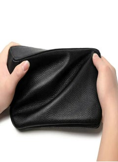 Generic Fingerprint lock purse Handbag Black  - Image 3