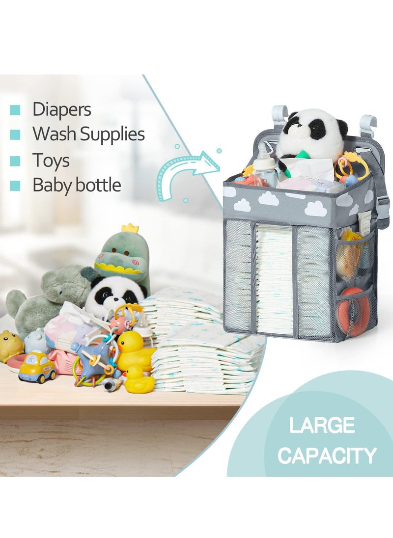 Gonice Versatile Foldable Diaper & Toy Storage Bag - Portable, Multi-Functional Organizer For Baby'S Bedside Diaper Bags For Baby Boy Baby Diaper Bag  - Image 2
