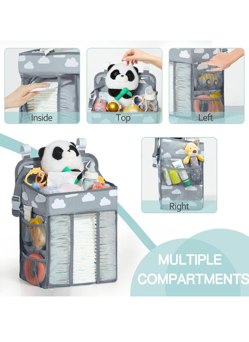 Gonice Versatile Foldable Diaper & Toy Storage Bag - Portable, Multi-Functional Organizer For Baby'S Bedside Diaper Bags For Baby Boy Baby Diaper Bag  - Image 4