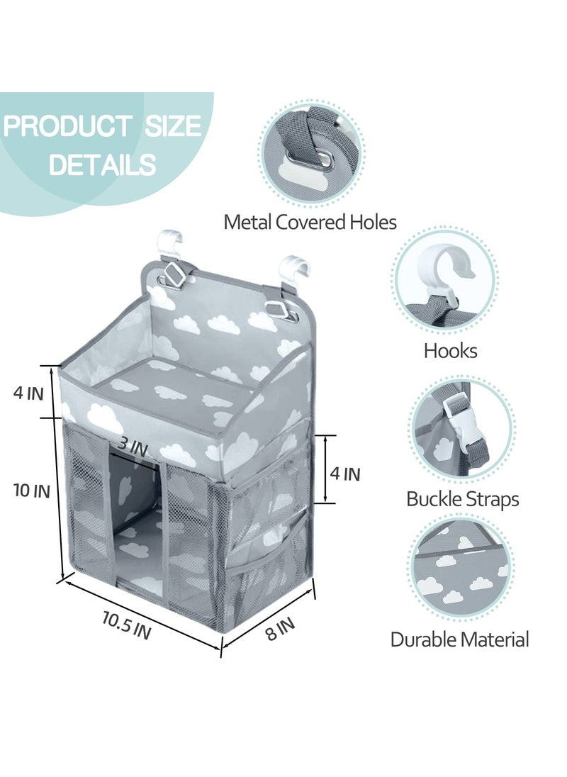 Gonice Versatile Foldable Diaper & Toy Storage Bag - Portable, Multi-Functional Organizer For Baby'S Bedside Diaper Bags For Baby Boy Baby Diaper Bag  - Image 5