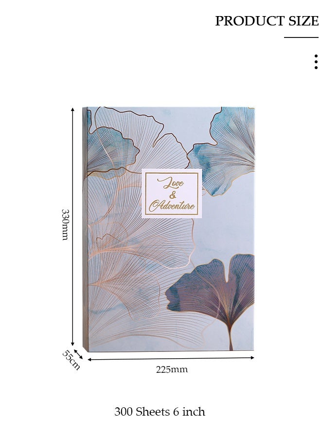 DUNISO ألبوم صور 4x6 بوصة، كتاب صور 300 جيب، ألبوم صور مضاد للغبار للأطفال الأولاد والبنات للسفر والزفاف والعائلة والعطلات والذكرى السنوية - Image 5