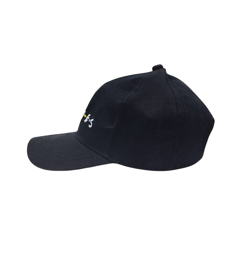 Zacharias Women's Cotton Baseball Adjustable Besties Cap (Black;Free Size) (Pack of 1) - Image 3