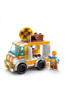 Y&D 160-Piece Mini Street Food Stall Building Block Toy 