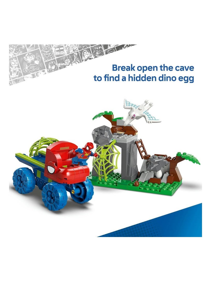 LEGO LEGO Team Spidey Dino Crawler Rescue Truck - Building Toy Set 11199  - Image 4