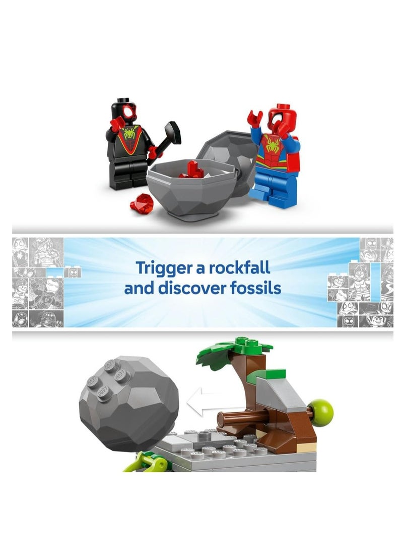 LEGO LEGO Team Spidey Dino Crawler Rescue Truck - Building Toy Set 11199  - Image 5