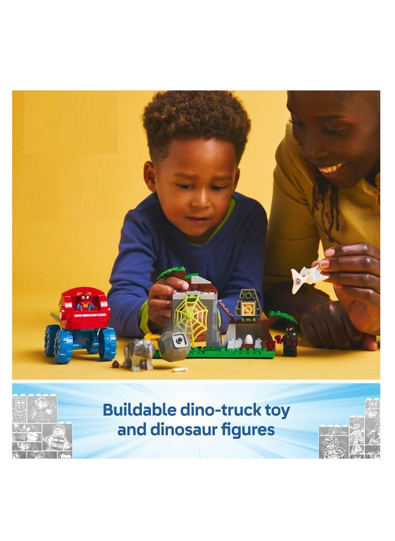 LEGO Team Spidey Dino Crawler Rescue Truck - Building Toy Set 11199