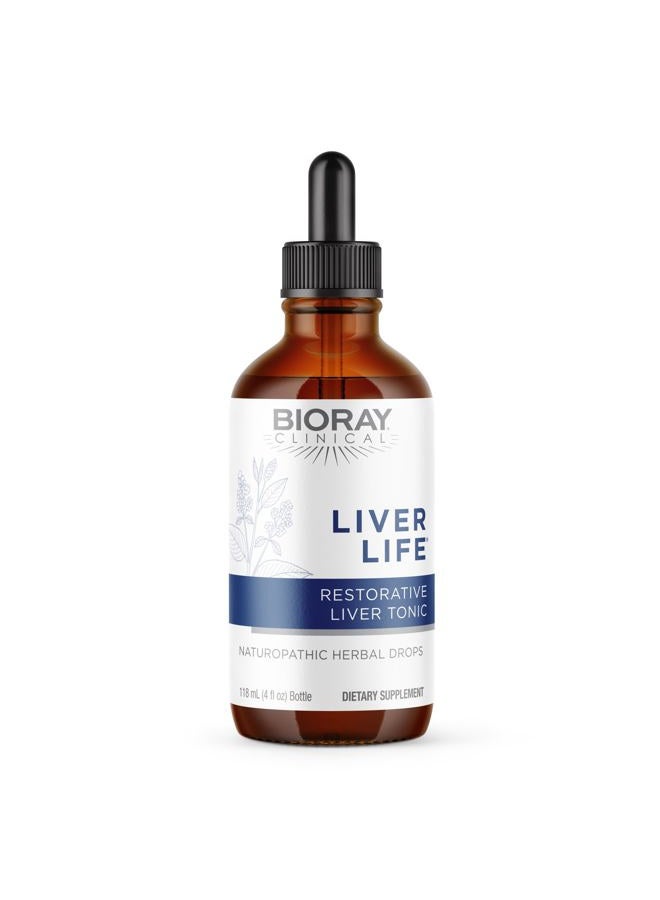 BIORAY Clinical Liver Life - 4 fl oz - Strengthens Liver Structure & Function - Non-GMO, Vegetarian, Gluten Free - Image 1