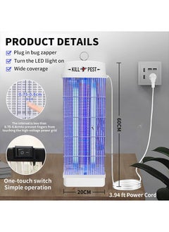 Yoawllty Mosquito Killer Electric, Fly Killer, Indoor and Outdoor Insect Killer, High-Power UV Light Bug Zapper Effective Insect Control for Home, Patio, Backyard and Camping  - Image 4