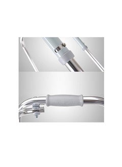 Generic Aluminum Walker, Elderly Walking Frame, Four-legged Walking Stick Retractable Folding Elderly Crutches Walker Senior - Non-slip Walking Stick  - Image 3