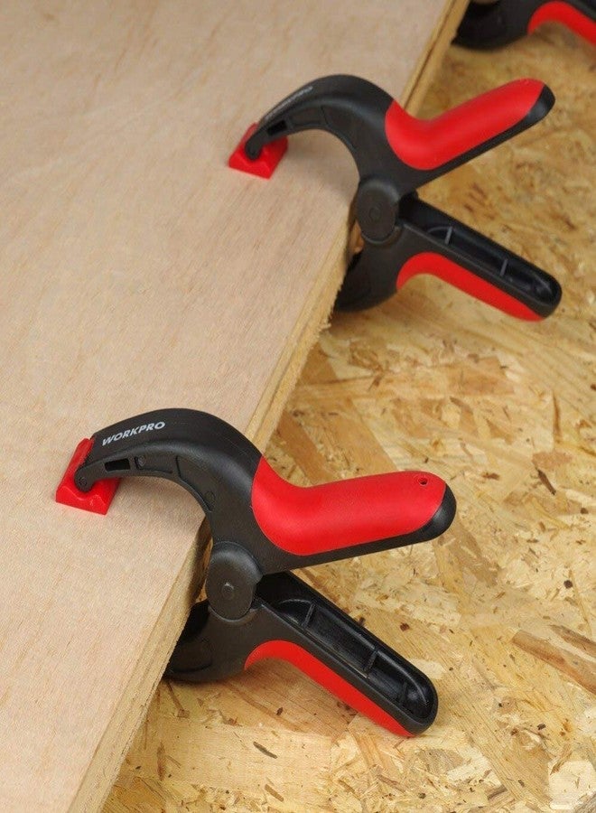 WORKPRO W032012 Nylon Spring Clamp, 3 In., Pivoting Jaw Nose, Ergonomic (Single Pack) - Image 4