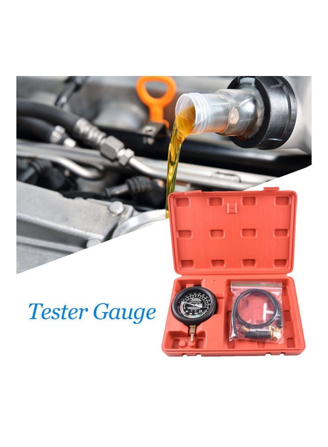 MUNTAQI 2-Piece Carburetor Carb Valve Fuel Pump Pressure And Vacuum Tester Gauge Test Kit - Image 2