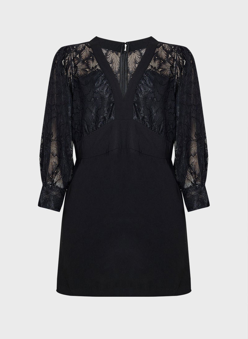 LOST INK Embroidered Mom Jeans - Image 1