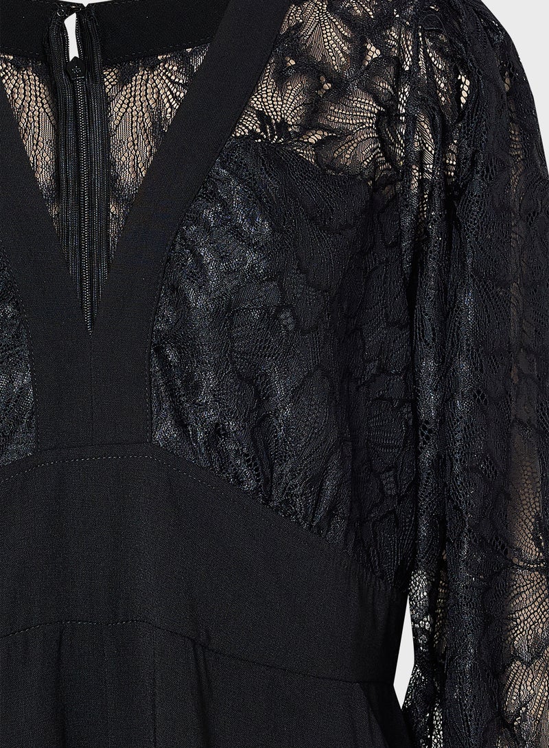 LOST INK Embroidered Mom Jeans - Image 3