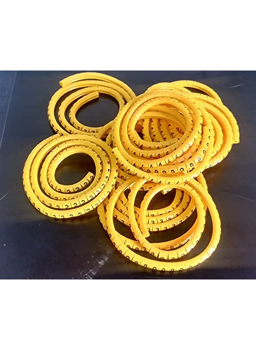 Generic PVC Ferrules Numbered 0 to 9 05mm  - Image 1