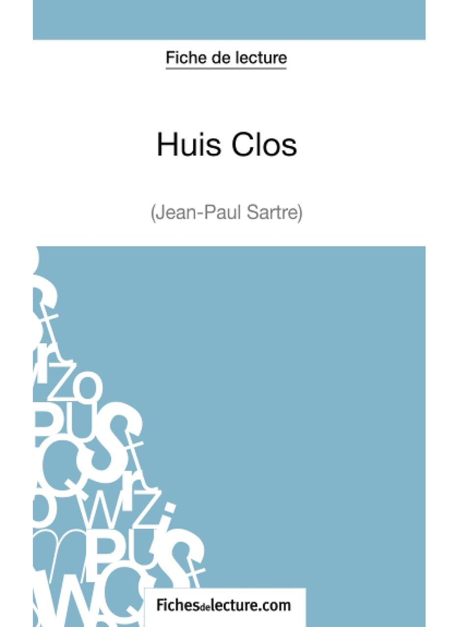 FICHESDELECTURE Huis Clos de Jean-Paul Sartre (Fiche de lecture): Analyse complète de l'oeuvre  - Image 1