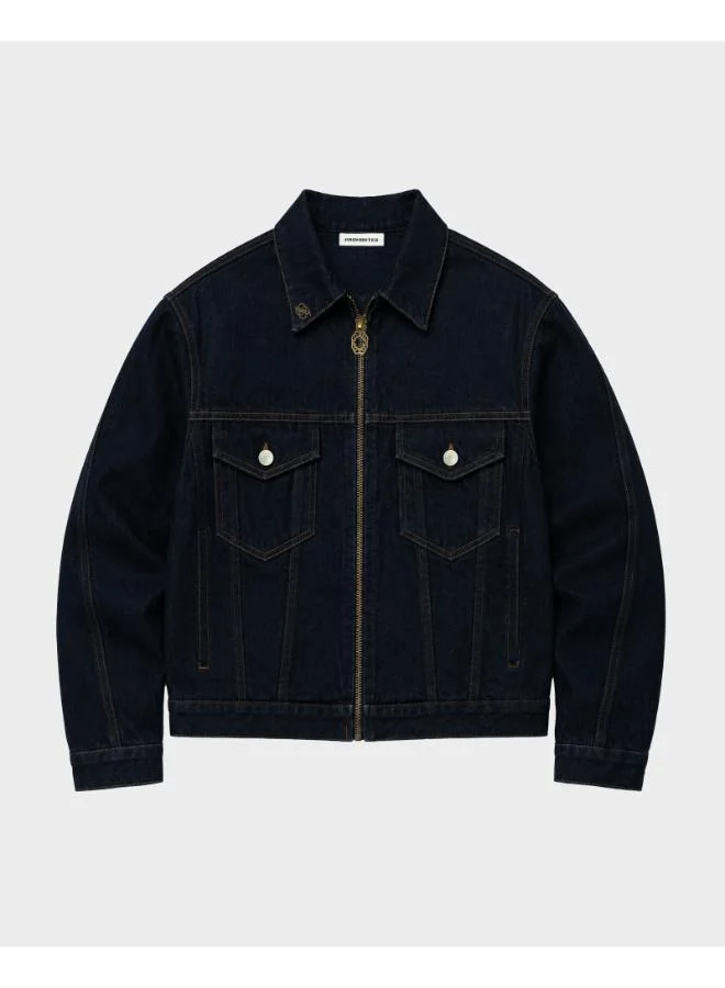 Prohibited Raw Blue Homestead Denim Jacket Raw  | Best Price UAE