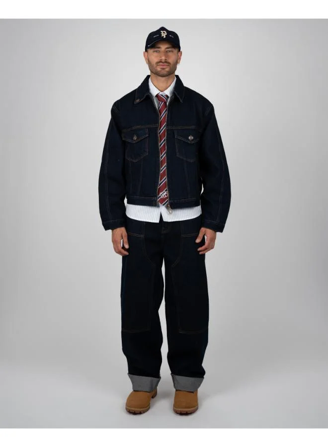 Prohibited Raw Blue Homestead Denim Jacket Raw  | Best Price UAE