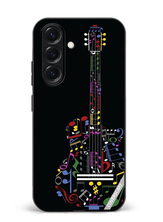 Protective Case Cover For Samsung Galaxy S25 Guitar Design Multicolour
