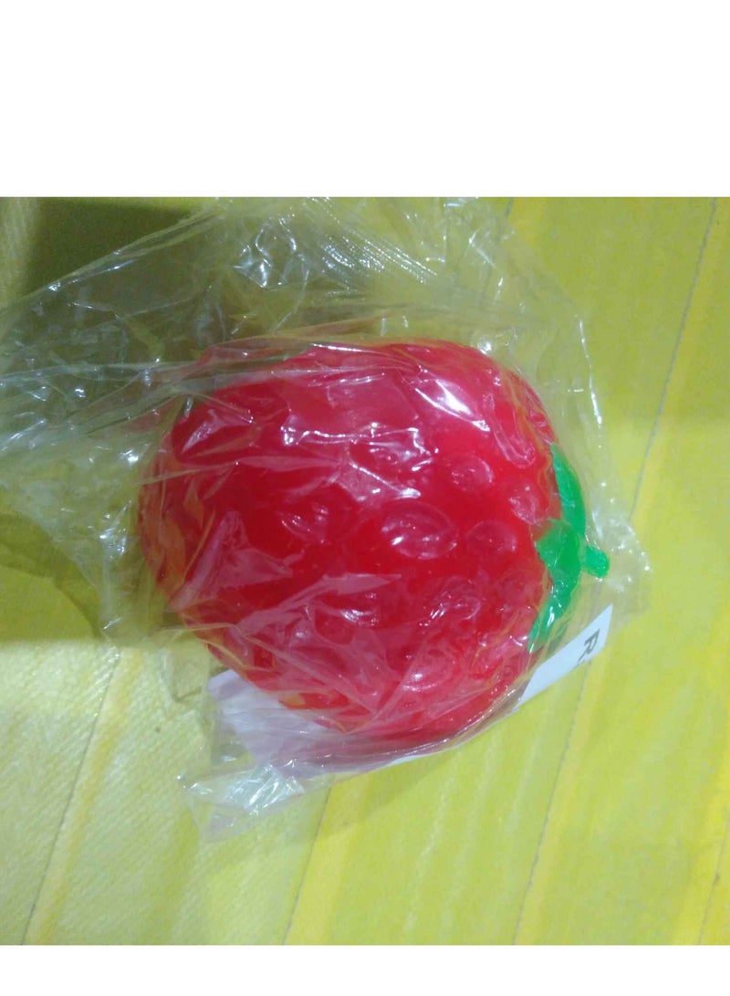 Strawberry Squishy Interactive Sensory Stress Relief Toy - Soft, Slow Rising Hand Toy for Stress Relief - Image 2