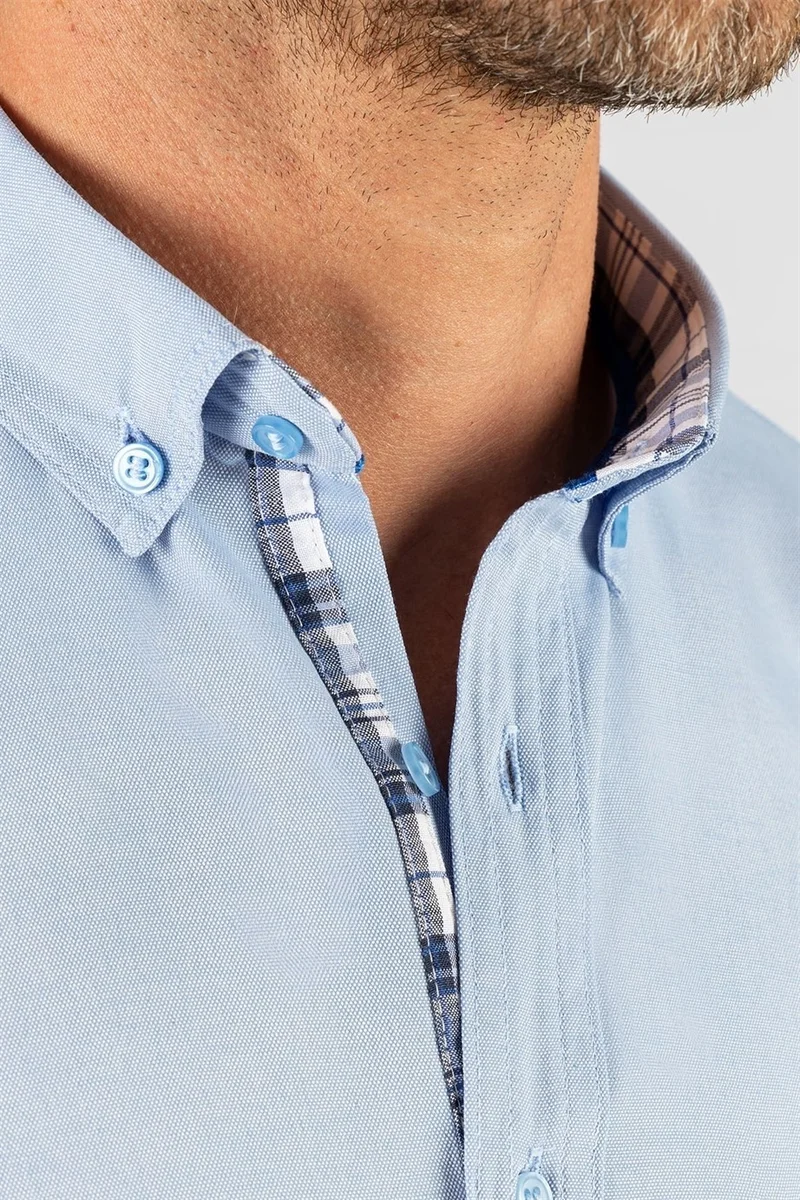 Tudors Classic Fit Relaxed Cut Poplin Oxford Men's Shirt