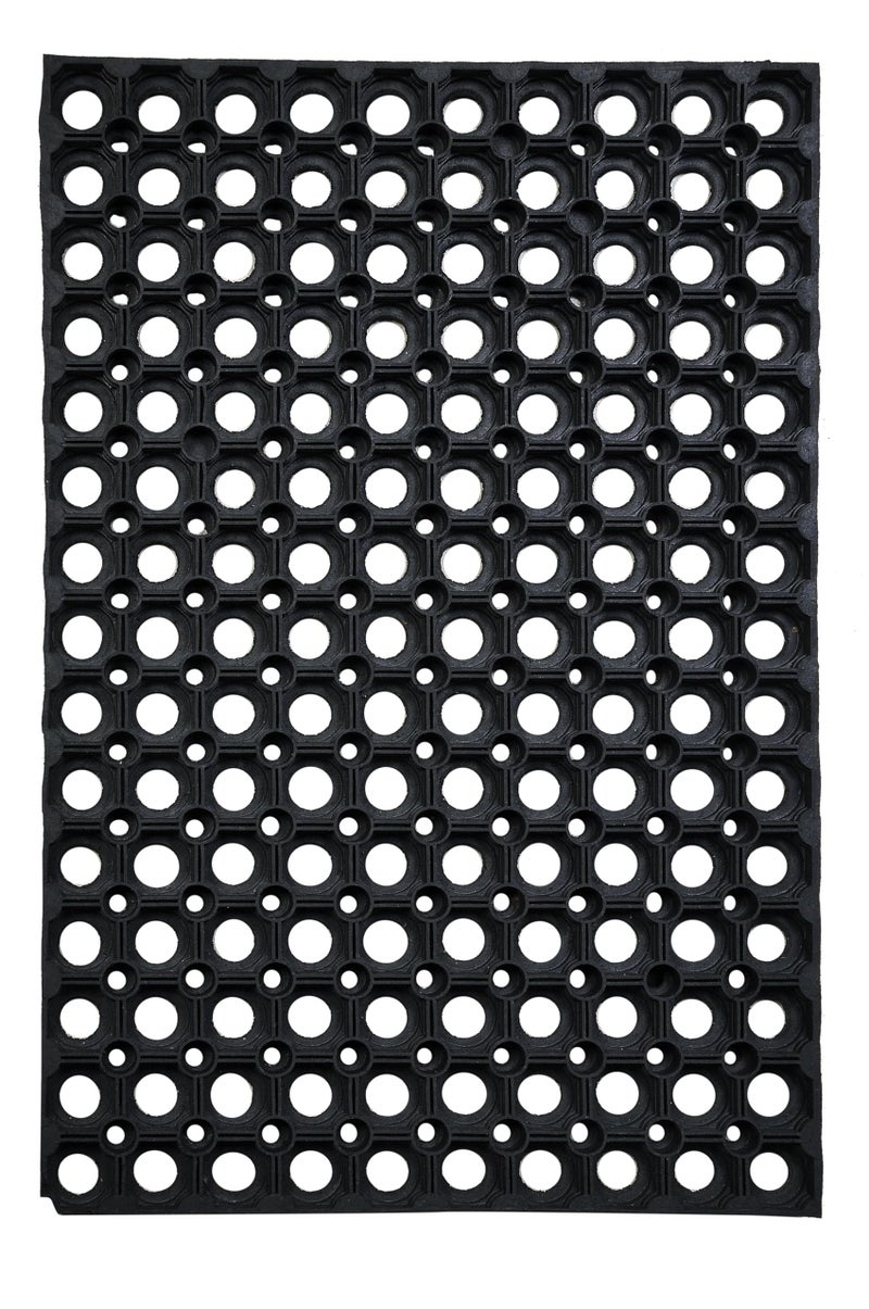 BASRAH NIWAR Rubber Door Mat for Home,Kitchen and Garden Mat Size.16'×24' Inch Color Pc,1 - Image 1