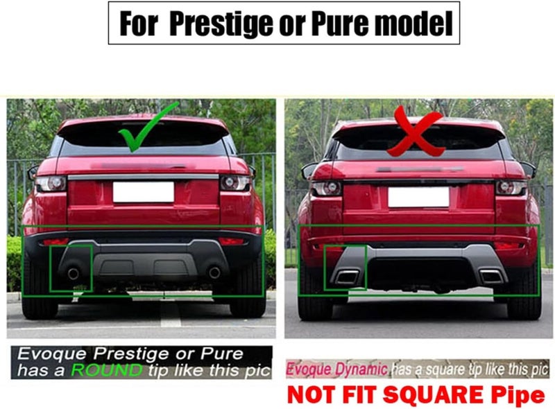 4x Car Mud Flaps Compatible For RANGE ROVER EVOQUE 2012-2018 PURE PRESTIGE Splash Guard Mudguards Front Rear 2013 2014 2015 2016 2017 - Image 4