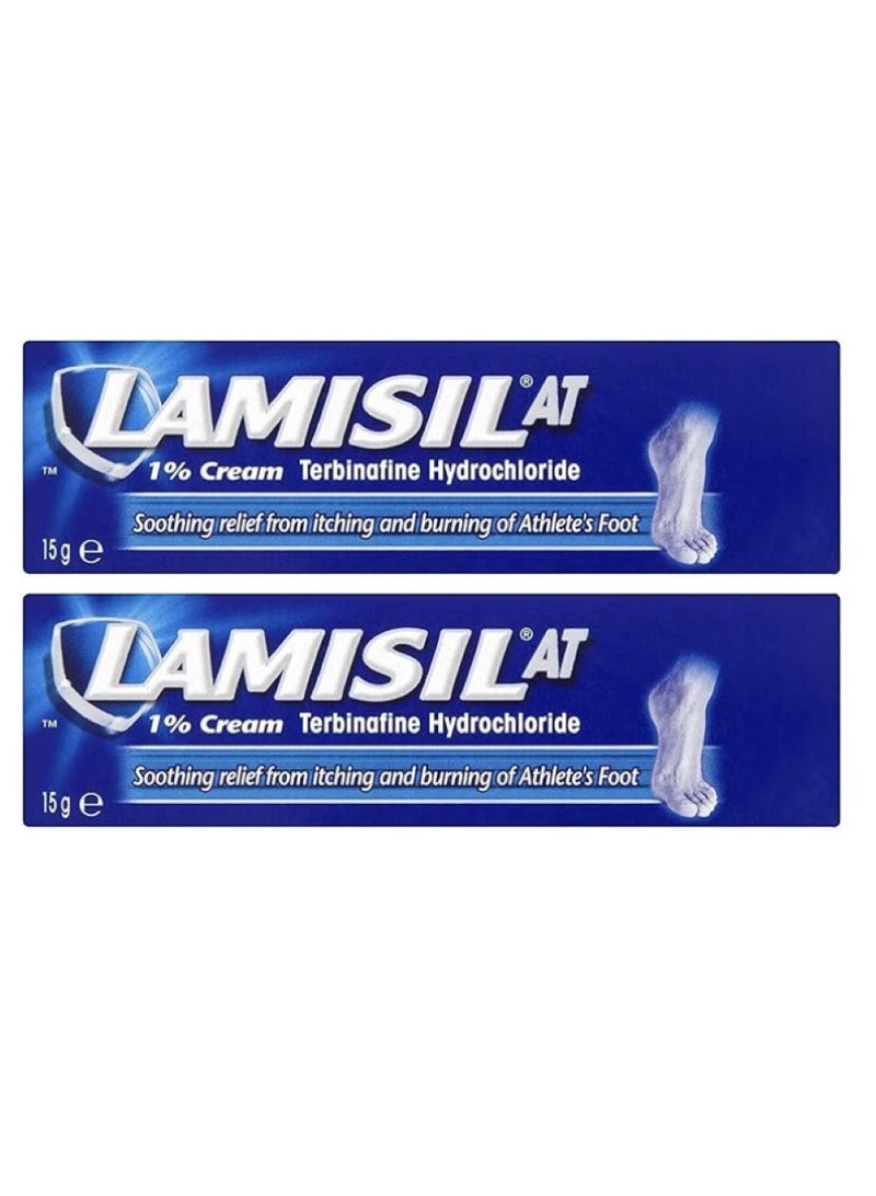 LAMISIL Cream 15G 2PCS - Image 1