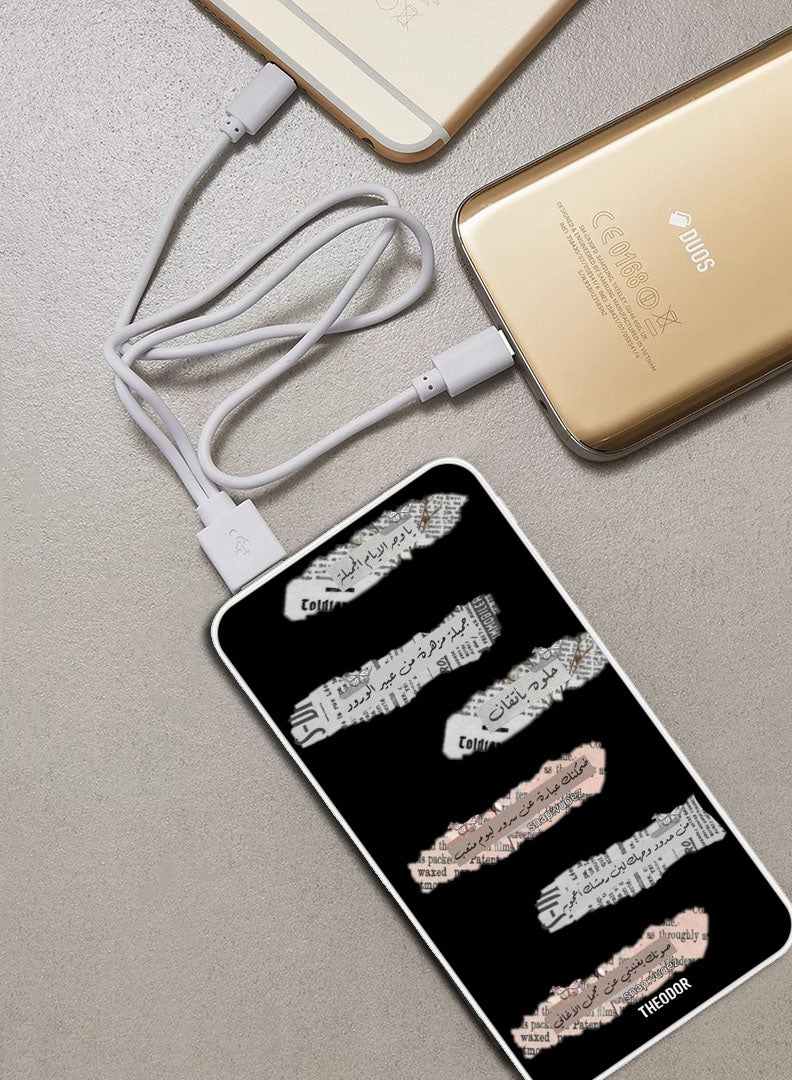 Theodor 10,000 mAh Super Fast Charging Ultra Compact Power Bank with Quick Charge & Power Delivery, Portable Charger For iPhone and Android Quote 9 - Image 2