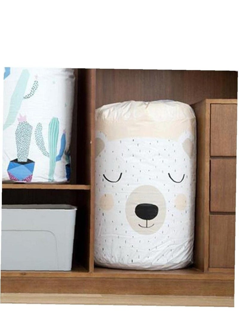 Multi-purpose storage bag for clothes and blankets, random shape, 1 piece - Image 4