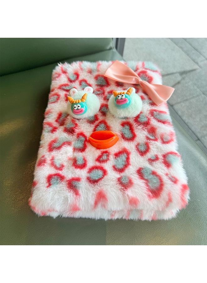 Bluejw 2024 Internet Red New Style Journal High Color Value Notepad Notebook Cute Plush Girl Hand Book Student - Image 5