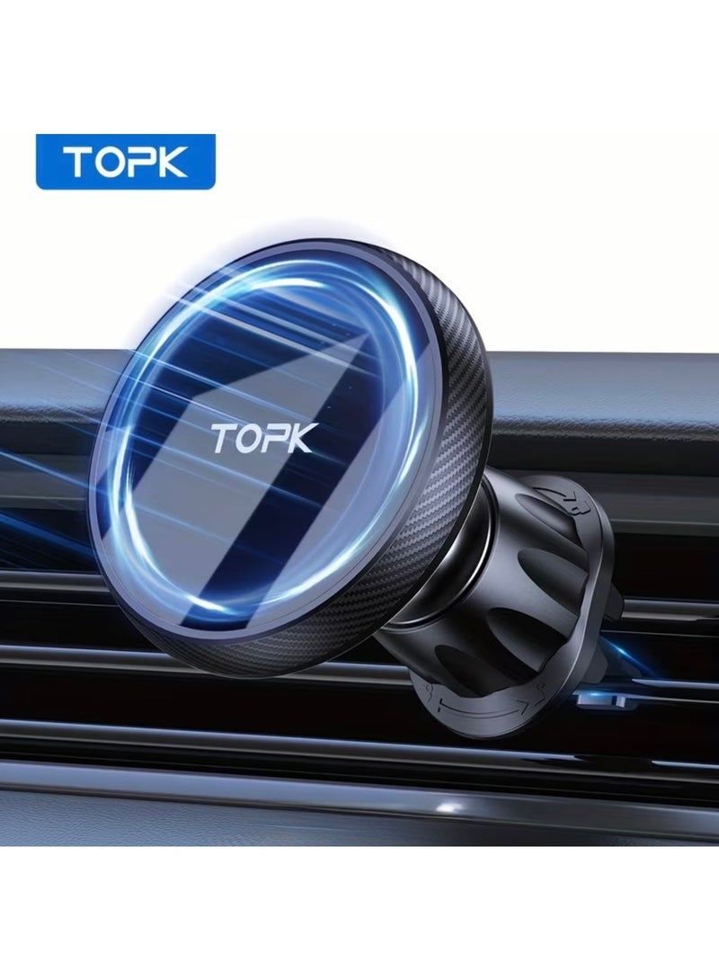 TOPK Magnetic Car Phone Holder - Image 1