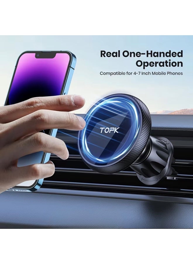 TOPK Magnetic Car Phone Holder - Image 2