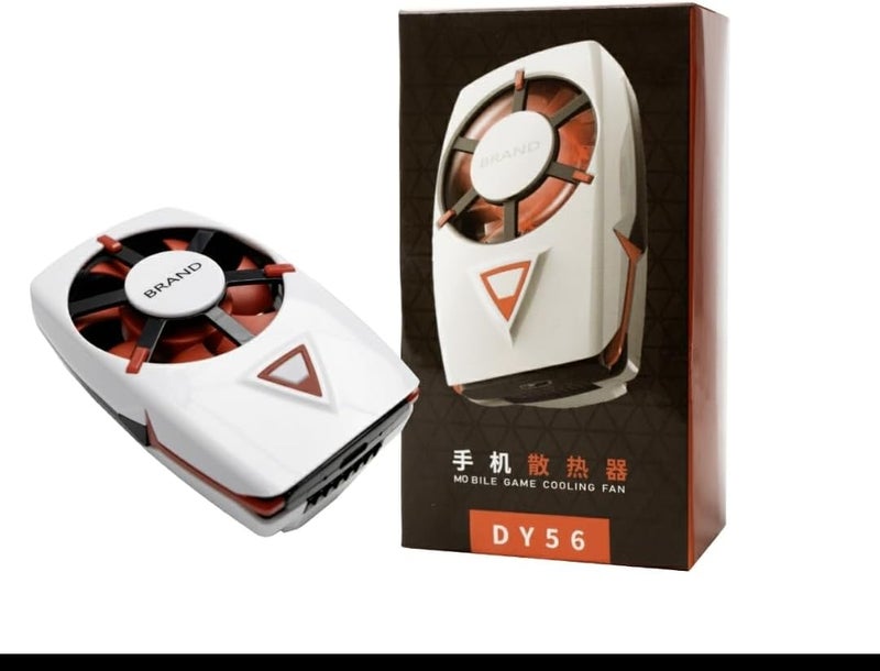 LDNIO DY56 Phone Cooler with Strong Wind Turbine Fan, Portable Mobile Phone Cooler for Gaming and Smartphones - Image 1
