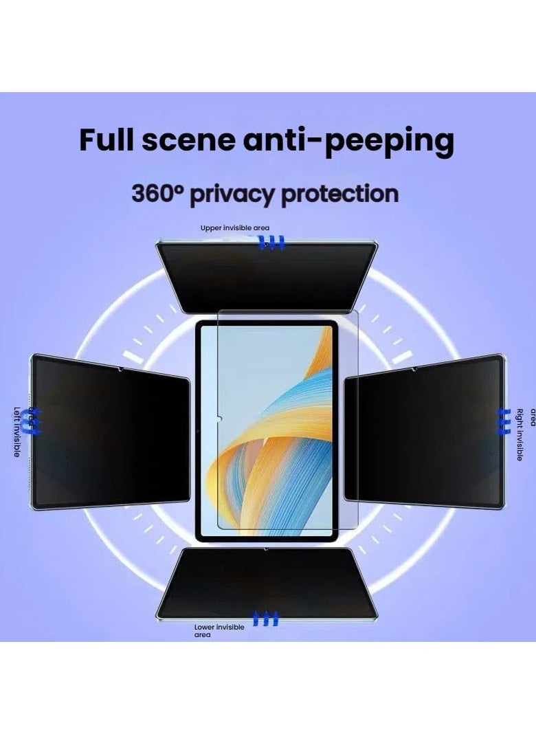General Privacy Screen Protector Compatible with Honor Pad 10 12.1-inch 2025,360 Degree Full Adhesive Frosted Anti-Floppy Film, Anti-Glare, No Bubbles  - Image 3