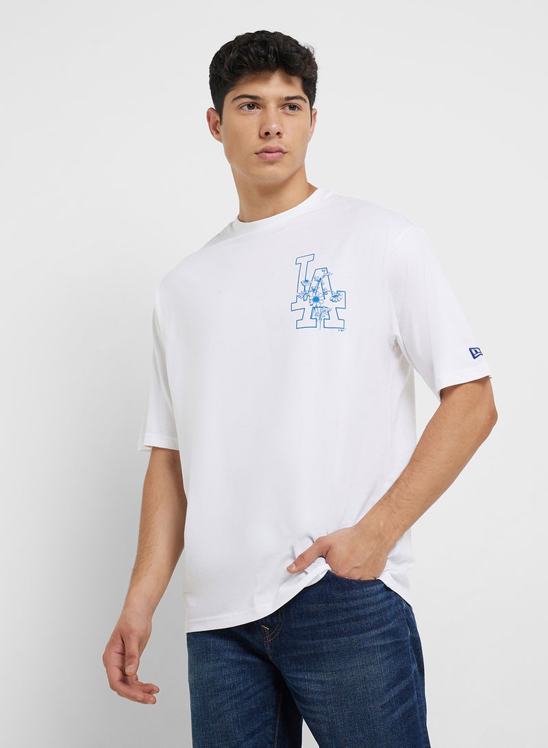NEW ERA Los Angeles Dodgers Oversized T-Shirt  - Image 2