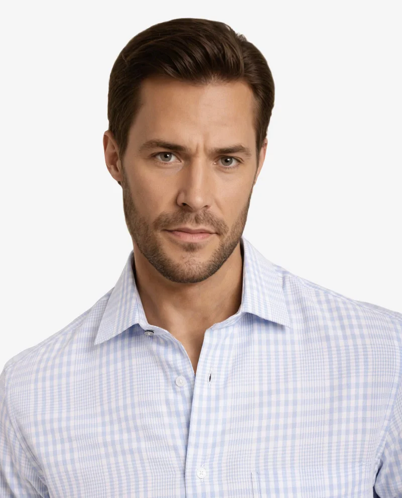Rare Rabbit Men's Cotton Check Shirt