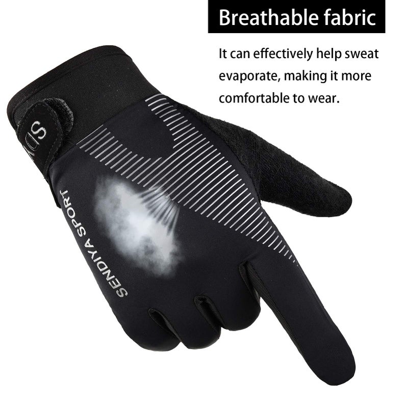 YHT Workout Gloves, Full Palm Protection & Extra Grip, Gym Gloves for Weight Lifting, Training, Fitness, Exercise (Men & Women) - Image 5