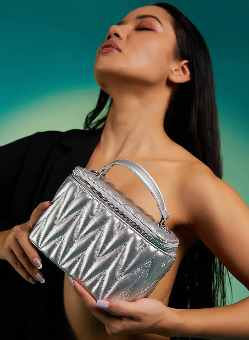 Haute Sauce  Quilted Box Bucket Bag for Women | Best Price UAE