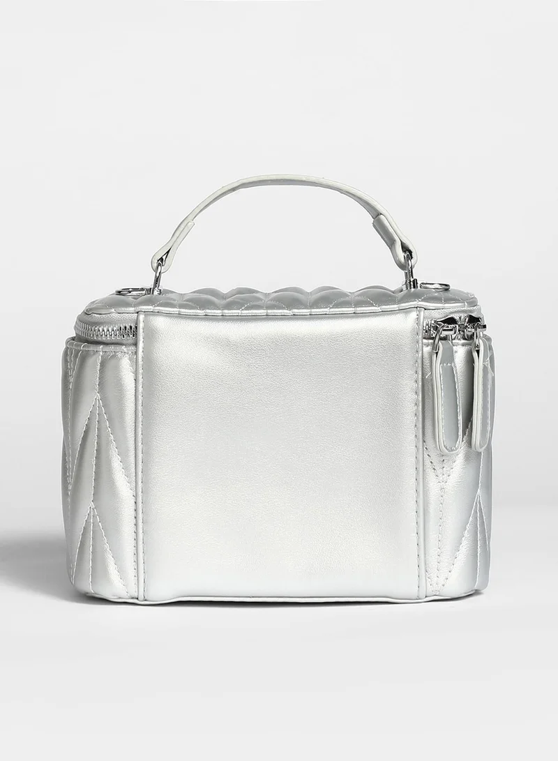 Haute Sauce  Quilted Box Bucket Bag for Women | Best Price UAE