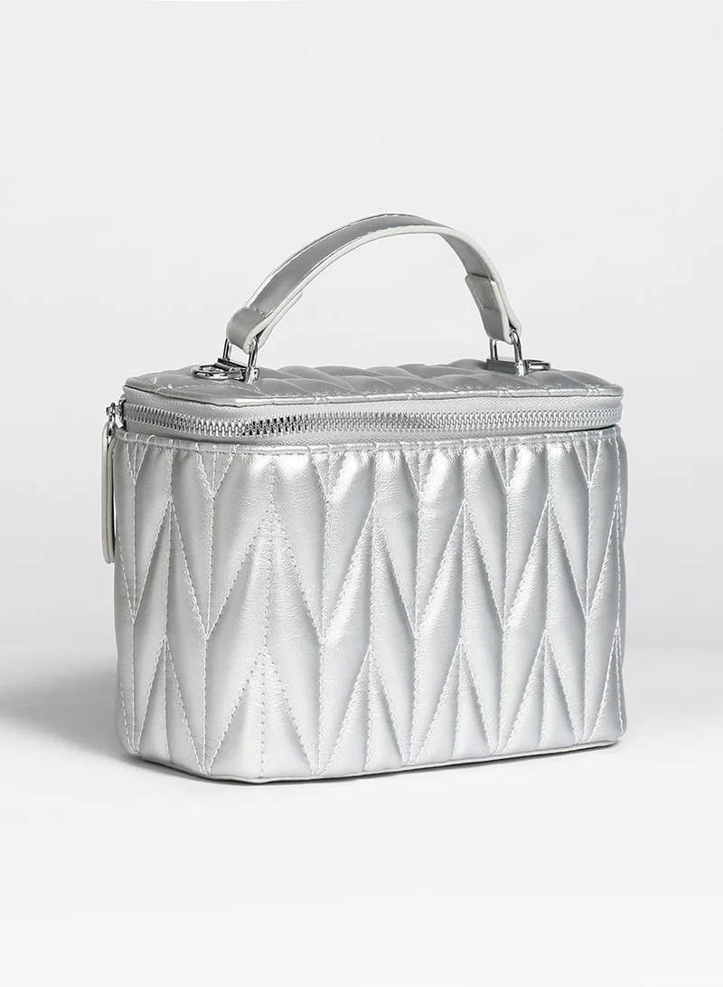 Haute Sauce  Quilted Box Bucket Bag for Women | Best Price UAE
