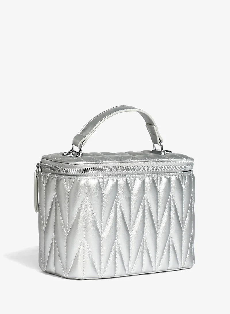 Haute Sauce  Quilted Box Bucket Bag for Women | Best Price UAE