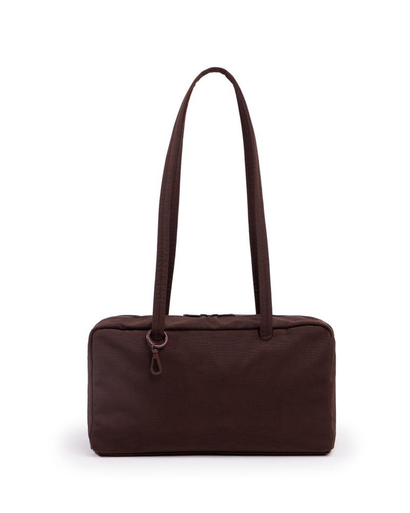 BAGGU Nylon Bowler Bag Coffee - Image 2