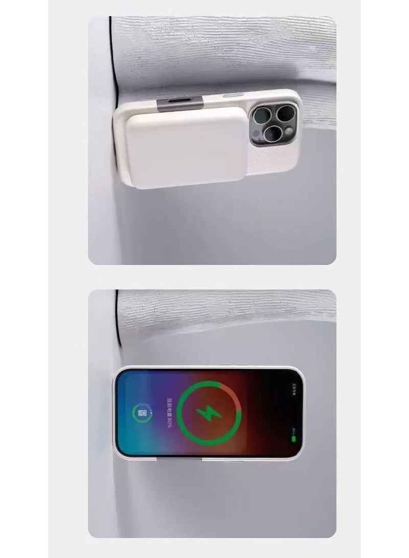YANCI iPhone 16 Pro Max Magnetic MagSafe Case, business luxury classic PU leather elegant design men's anti-slip phone case, suitable for iPhone 16 Pro Max. - Image 2