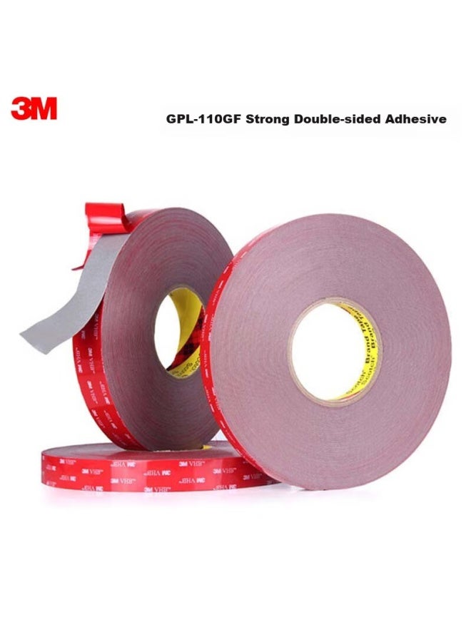 3M 3M Double-Sided Tape, Waterproof And Heat-Resistant, For Office Stationery/Etc Use/Home Use, 110Gf, 30Mm Wide, 33M Long, 1.1Mm Thick, Single Roll - Image 2