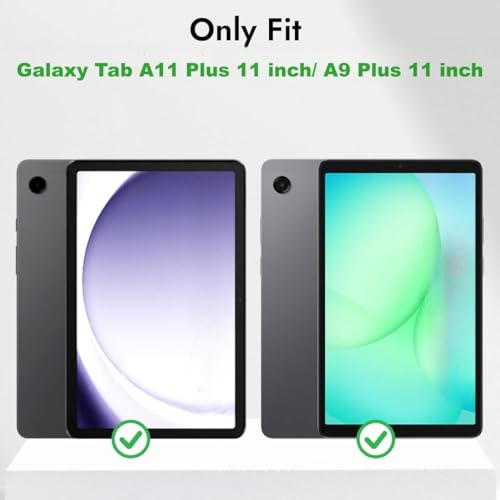 ProElite Cover for Samsung Galaxy Tab A11 Plus 11 inch/ A9 Plus 11" Case, Smart Trifold Flip case Cover for Samsung Galaxy Tab A9+/A11+ 11 inch, Hippy - Image 2
