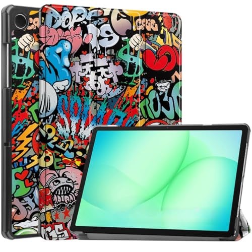 ProElite Cover for Samsung Galaxy Tab A11 Plus 11 inch/ A9 Plus 11" Case, Smart Trifold Flip case Cover for Samsung Galaxy Tab A9+/A11+ 11 inch, Hippy - Image 1