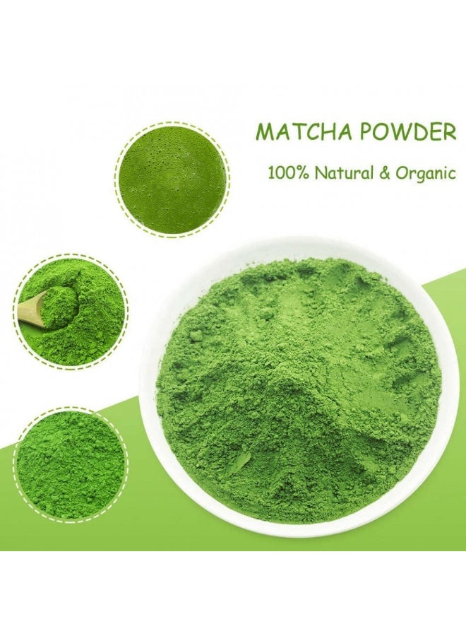 MATCHA 30-gram tin of Merlinbird brand Ceremonial Matcha, a high-quality, finely ground green tea powder from Japan - Image 3