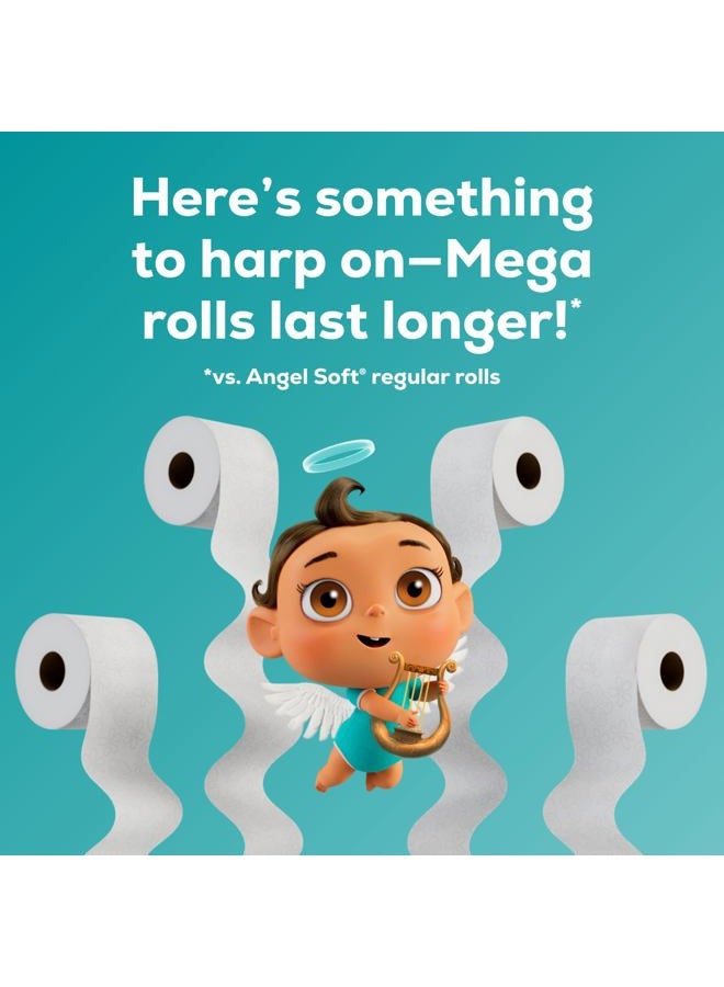 Angel Soft ® Toilet Paper with Fresh Lavender Scent, 48 Mega Rolls = 192 Regular Rolls, 2-Ply Bath Tissue - Image 5